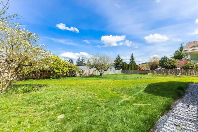 Additional yard view