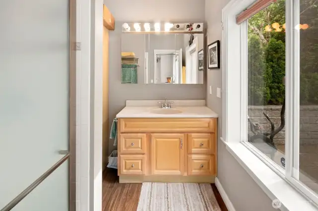 3/4 bath on Ground Floor