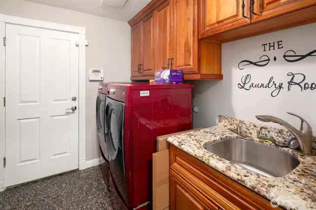 Laundry room on ground floor