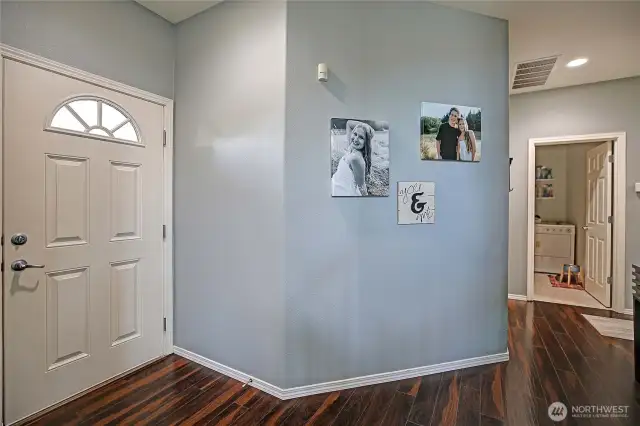 The entry foyer.