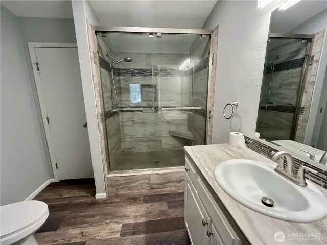 Ensuite with Walk-In Shower and lots of Storage
