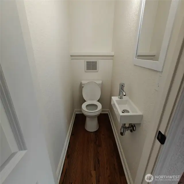 Main floor bathroom