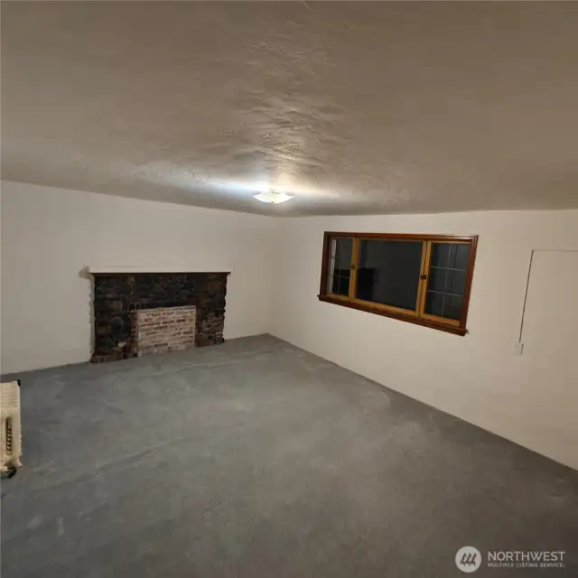 Basement bedroom