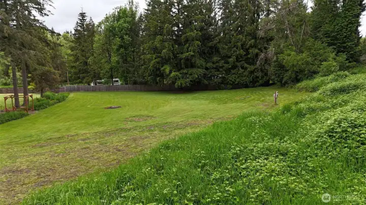 Nice level lot, waiting for its new owner.