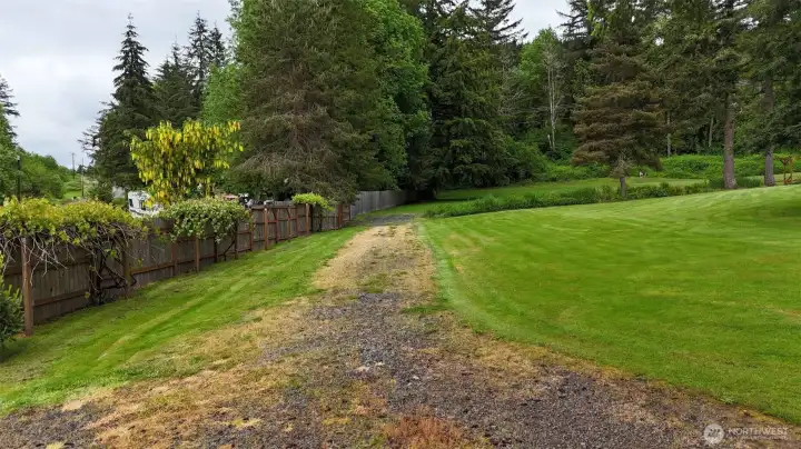 Driveway off Beach road