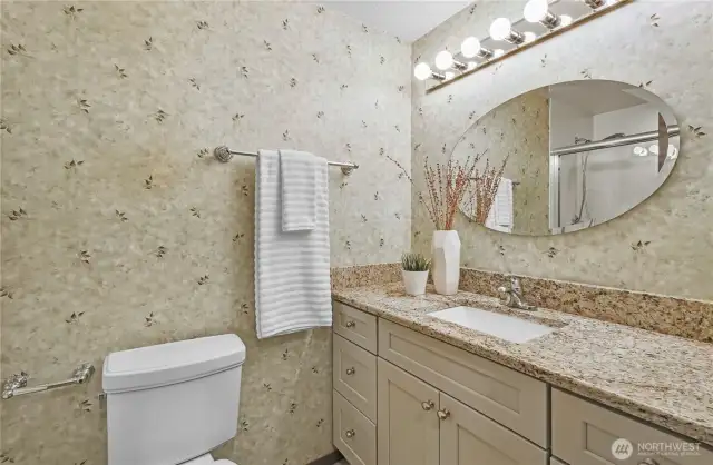 Main floor half bath to refreshen!