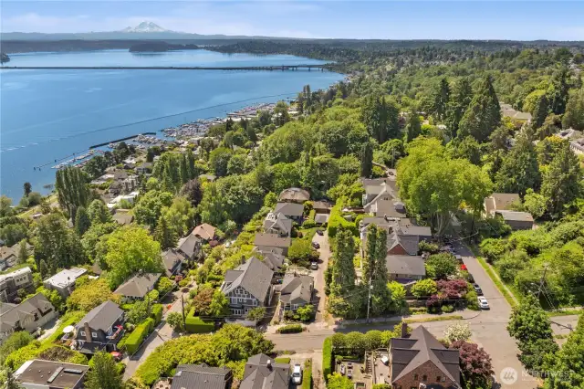Conveniently located to Madrona & Leschi Village.