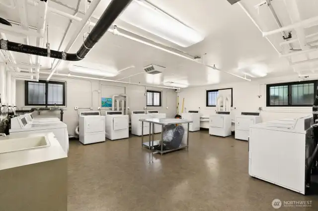 Large Downstairs Laundry Room