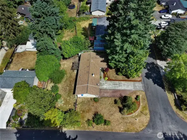 10,000 SF Corner Lot