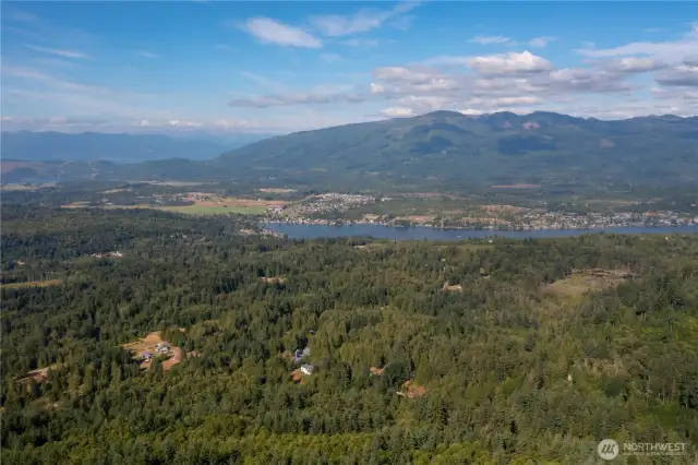 View from top of property
