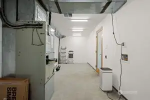 Utility / storage room. Lower level.
