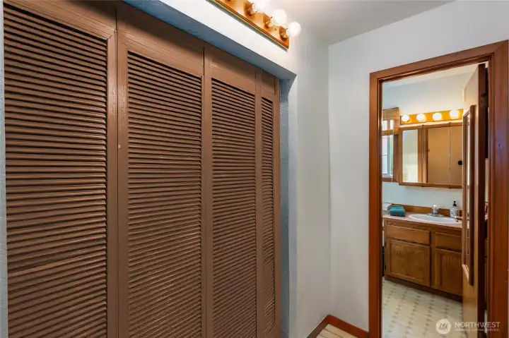 large walkin closet