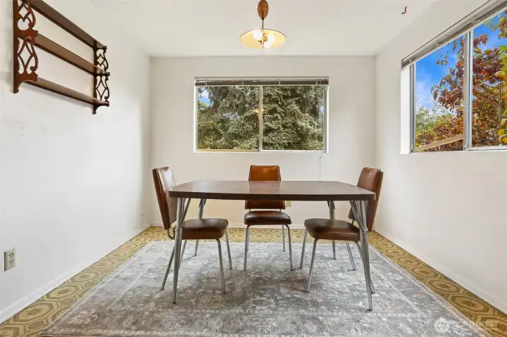 Dining area.
