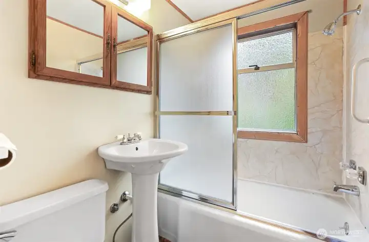 Full bathroom.