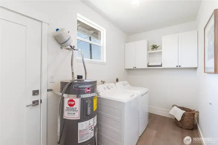 each unit has there own laundry