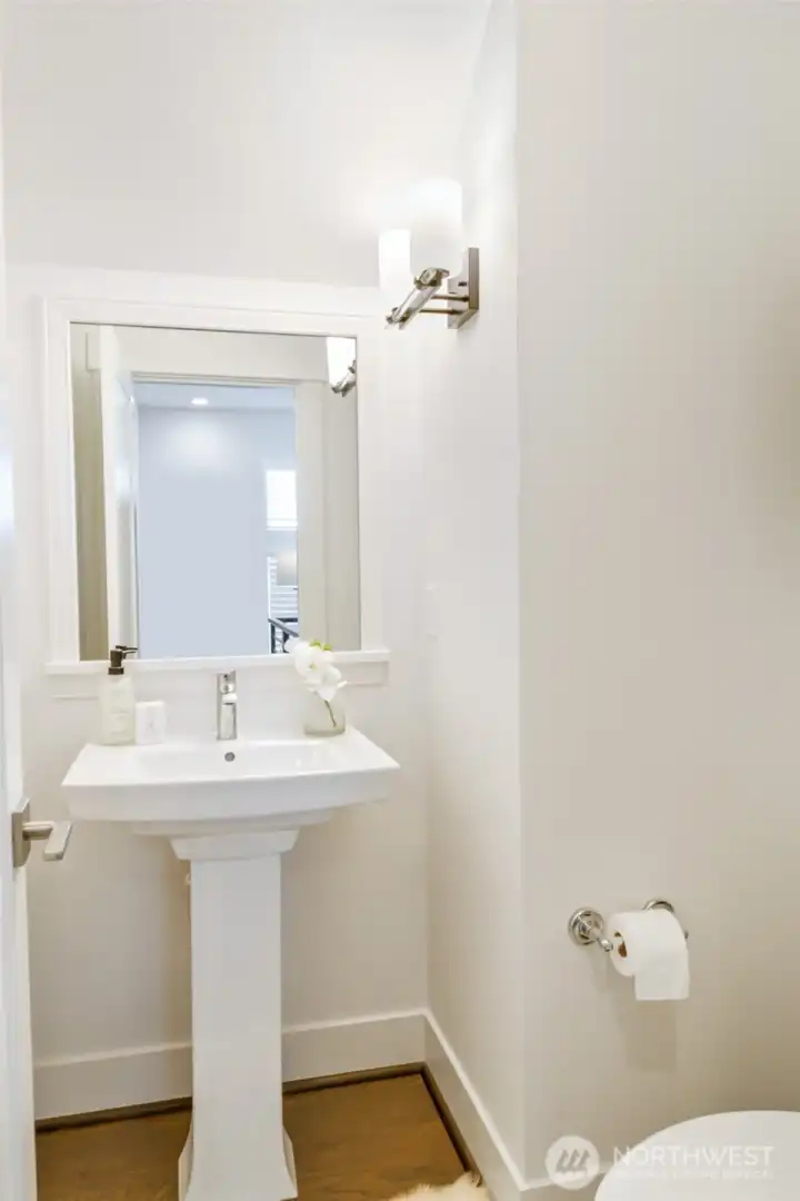Powder Room on main floor