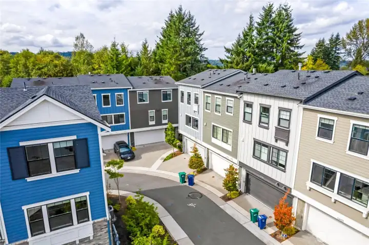 Drive through entry for easy access