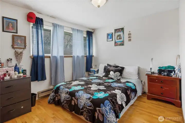 Bedroom #1 for Unit 8311 with Hardwoods.