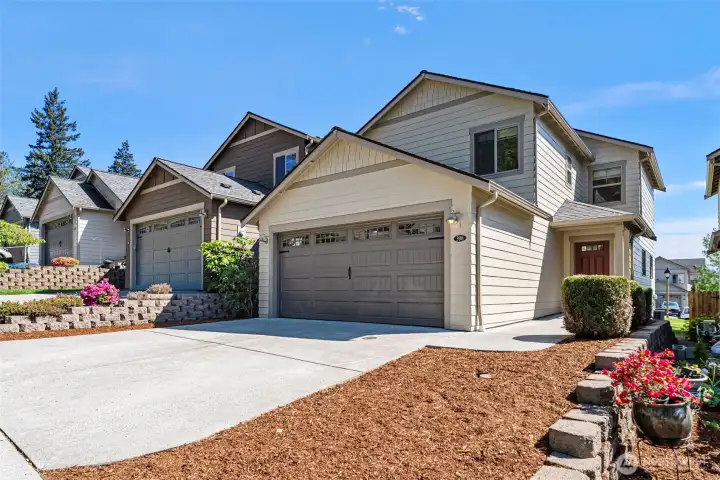 Front of house from sidewalk