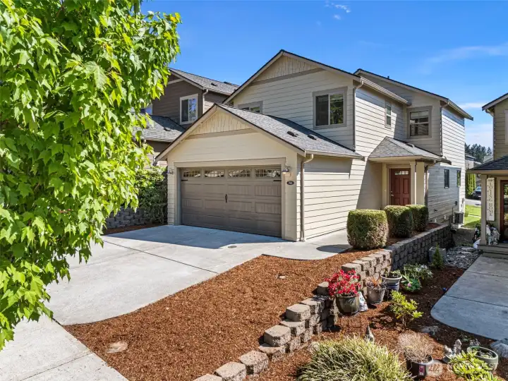 Front of house from sidewalk