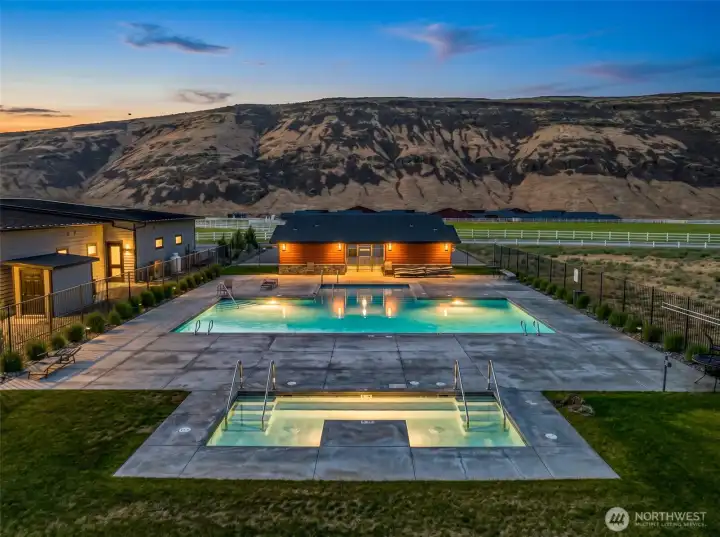 Secure Community Pool & Spa