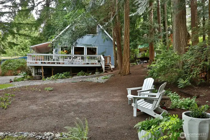 View from the southern portion of the lot.