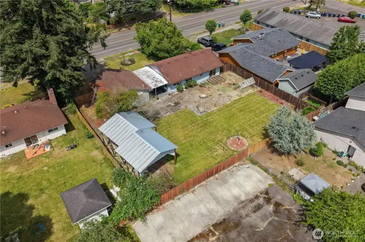 Beautifully laid out lot with tons of room!