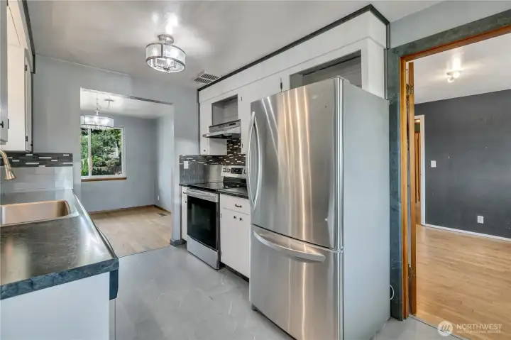 Stainless Steel appliances