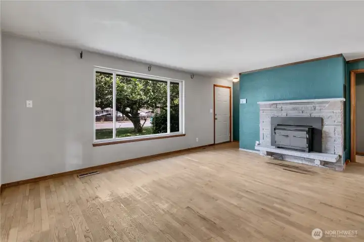 Cozy and functional fireplace