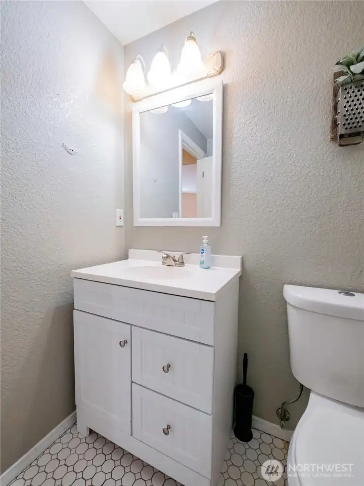 DOWNSTAIRS POWDER ROOM