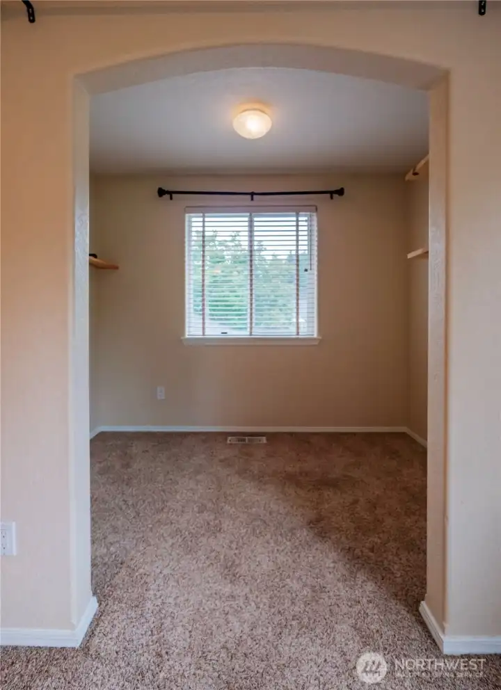PRIMARY WALK IN CLOSET