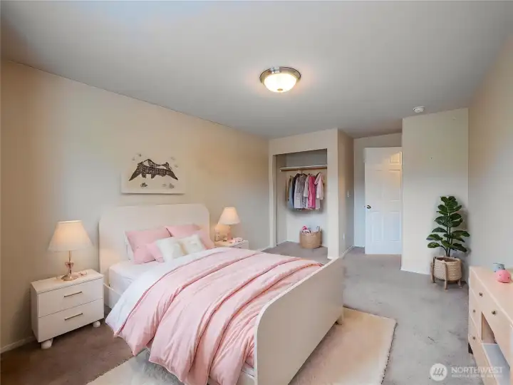 SECONDARY BEDROOM VIRTUALLY STAGED
