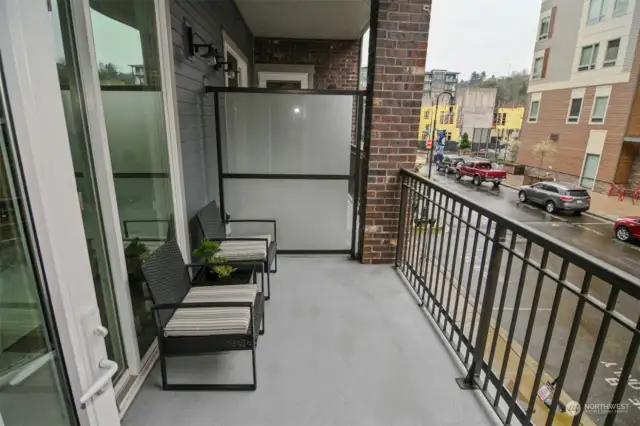 Deck with space!