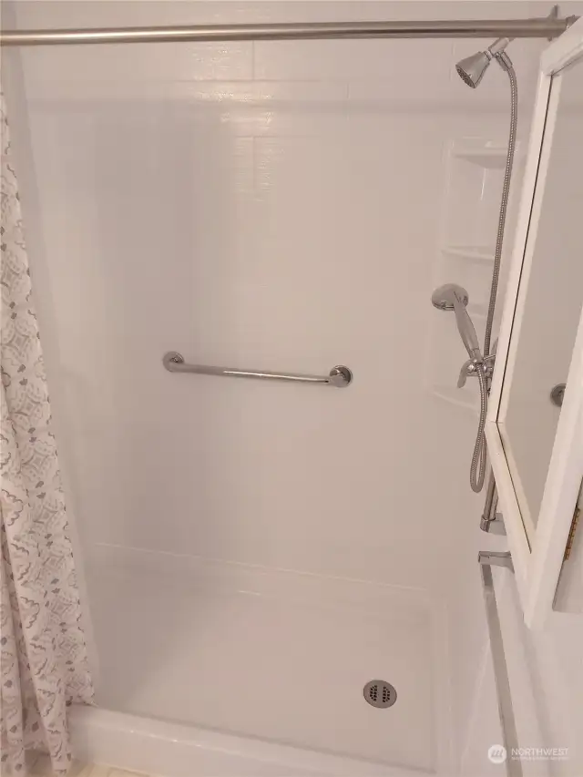 Downstairs Bathroom Low Step Shower