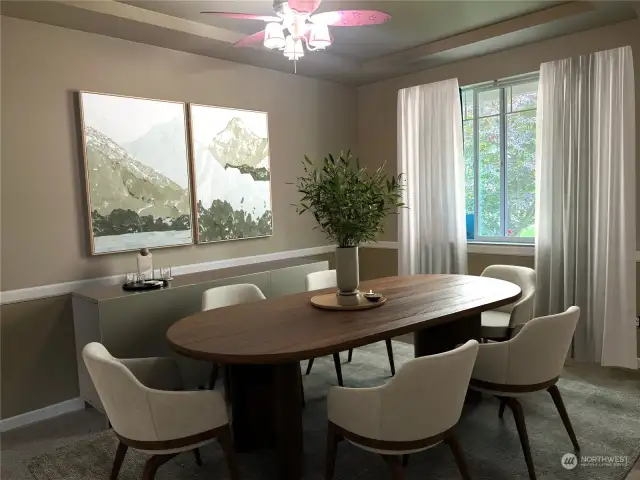 Great Size Formal Dining Room