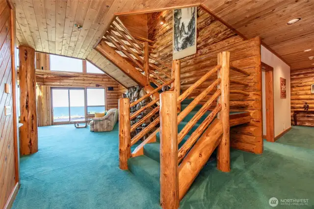 Entrance to living room
