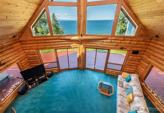 View from the loft