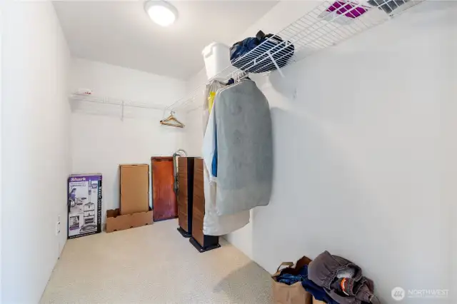 Primary Walk In Closet
