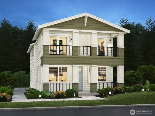 Plan H Digital Rendering