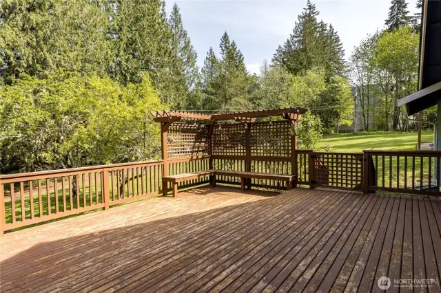 Back deck