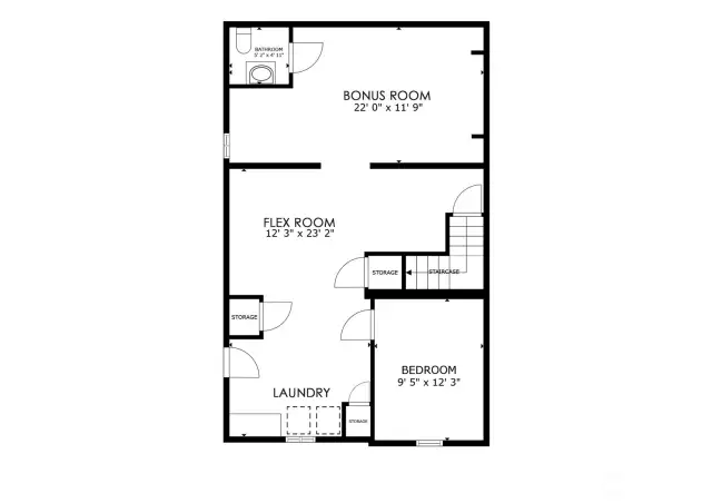 Lower Level Floor Plan
