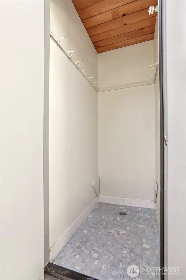 Poolside Changing Closet