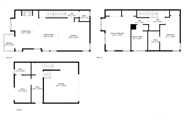 Floor Plan prepared by photographer