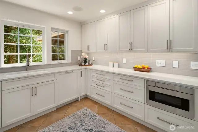 Plenty of room for all of your kitchen treasures as you whip up an artisanal creation for your epicurean family and friends.