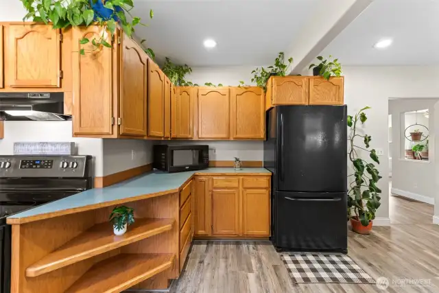 Tons of counter space