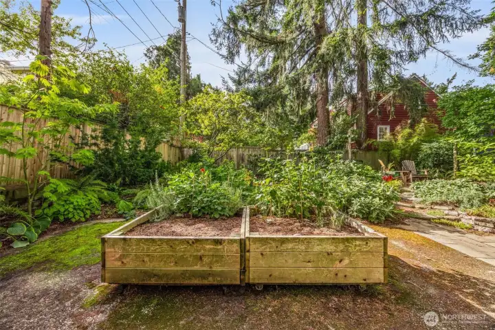Raised beds for your flower or vegetable garden.