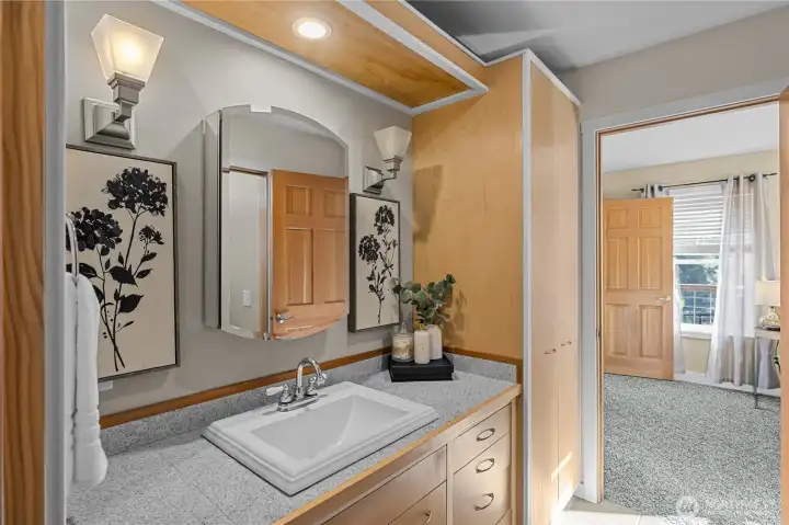 Main floor bathroom