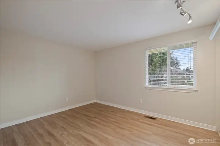 Bedroom No. 3 on second level, rear facing.