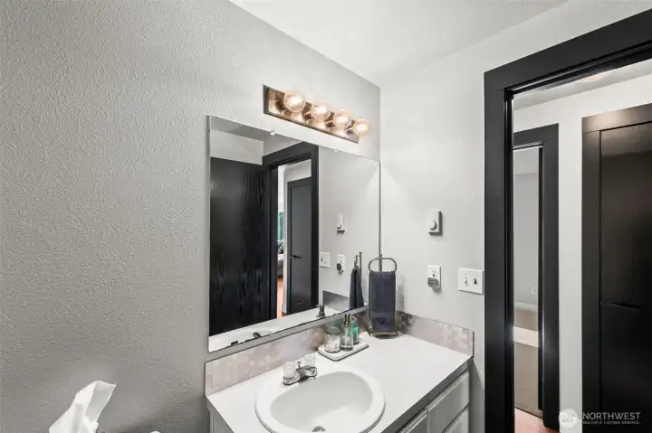 Full bath on first floor