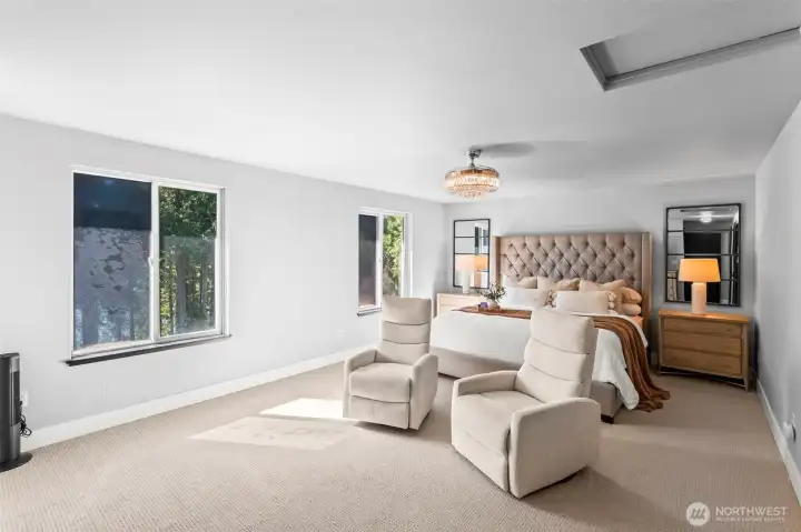 Primary bedroom upstairs